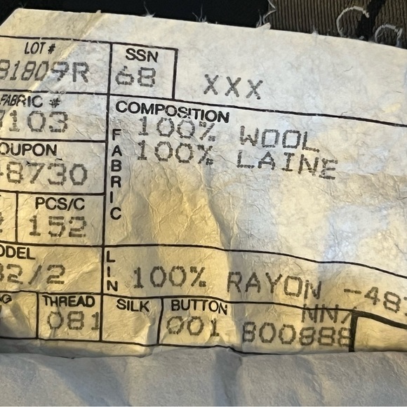 Calvin Klein black suit jacket and matching pants. Brand new with tags! - Picture 3 of 4